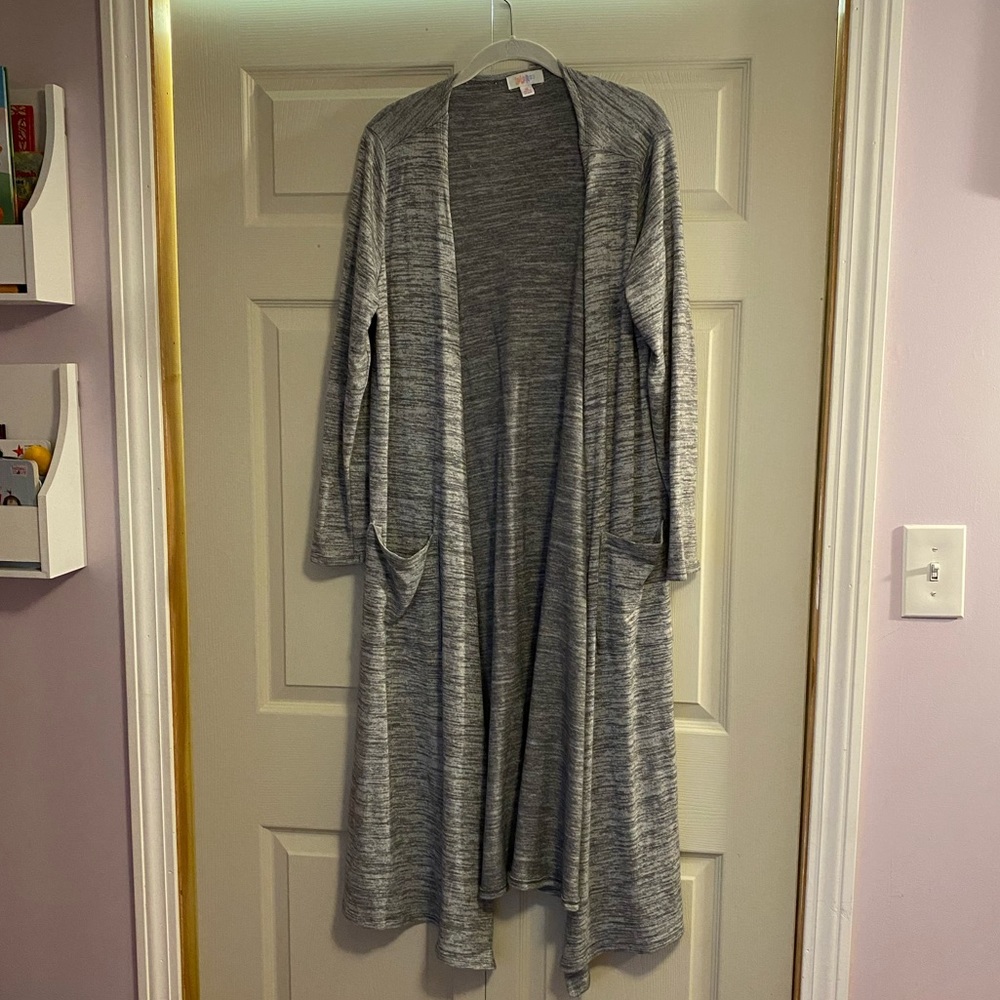 Grey sweater material Sarah